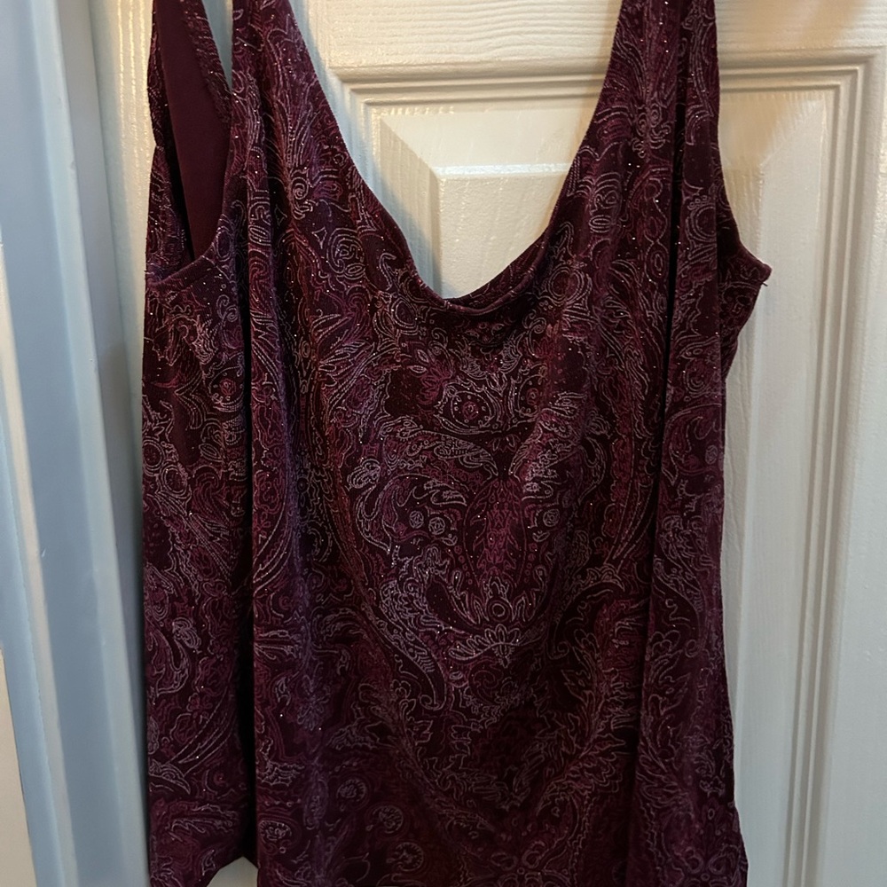 Vintage Alex Evenings Sleeveless Top